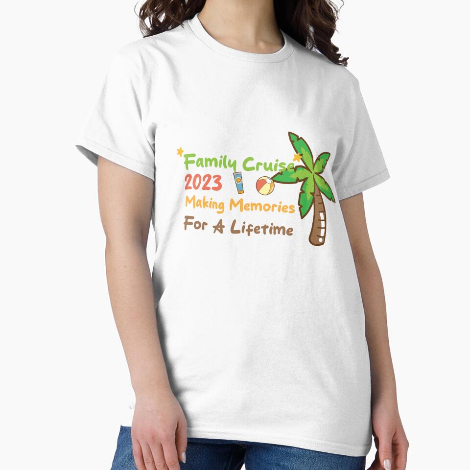funny family vacation, family cruise 2023 making memories for a lifetime sticker by TownDesigns