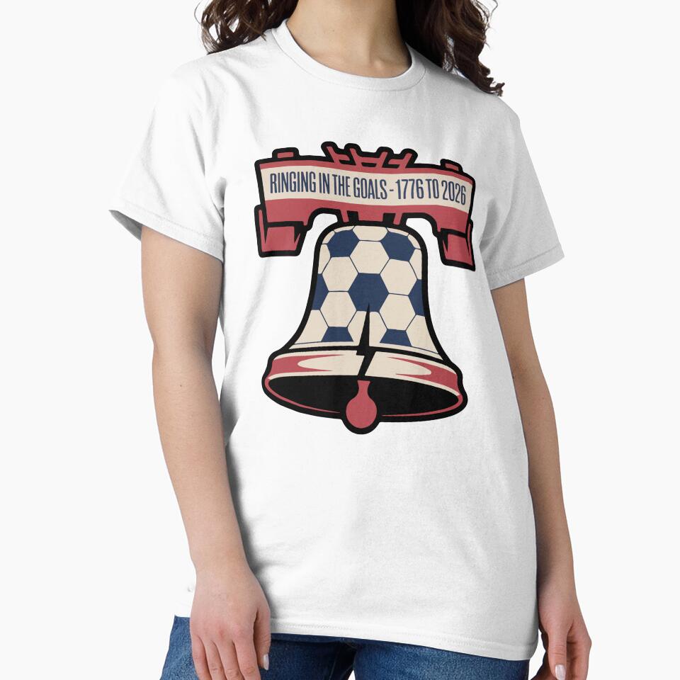 Liberty Bell Soccer USA 250 Years Celebration 1776-2026 by PixelWaveBD
