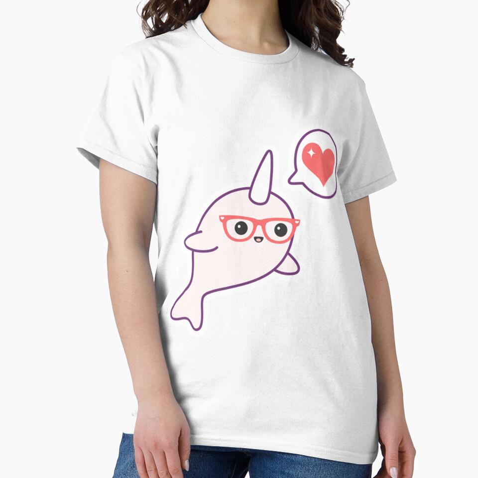 Nerd Narwhal by DavidPascall