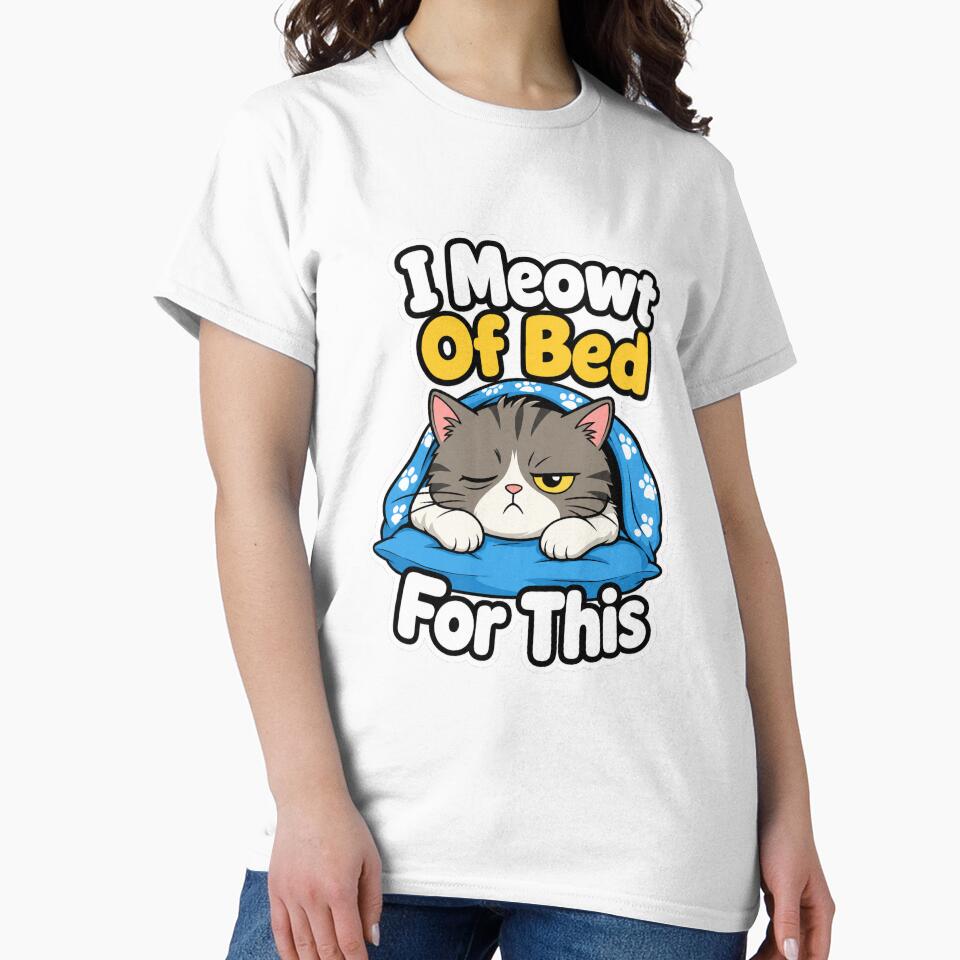 I Meowt Of Bed For This Funny Cat by VisualArtsOasis