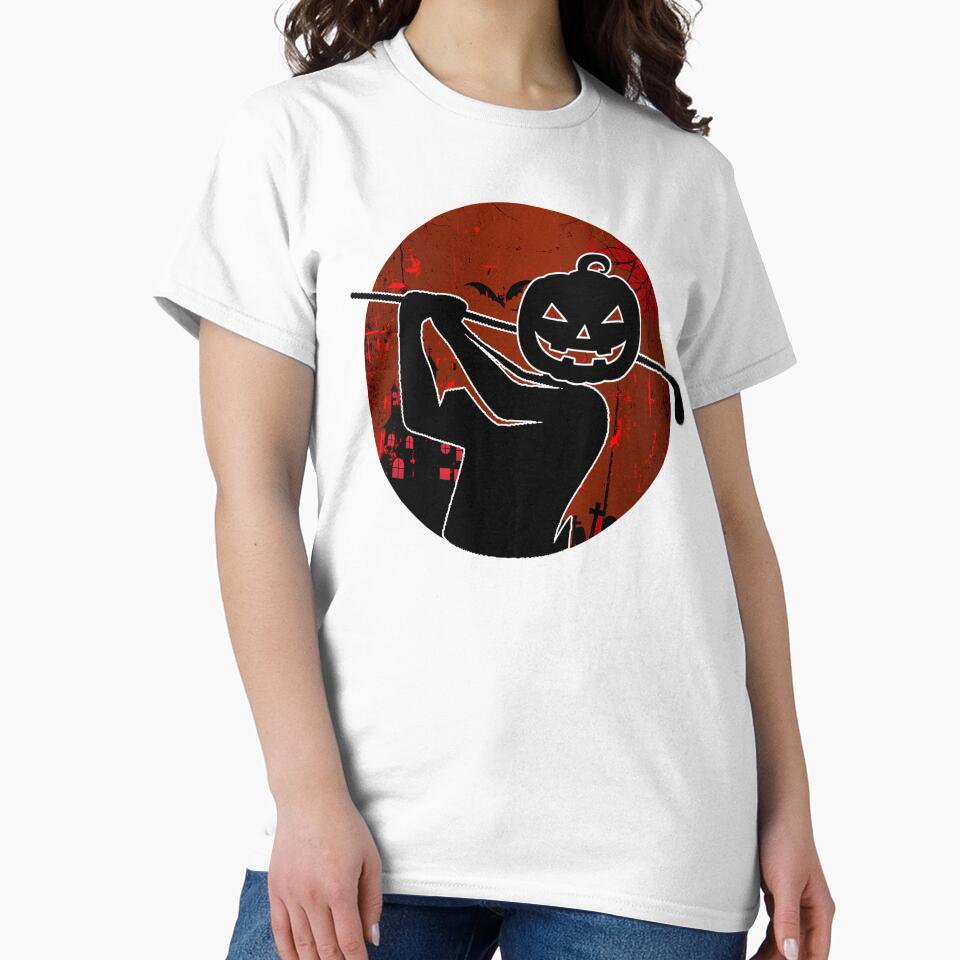 Happy Halloween Spooky Golf Player by yssnyd
