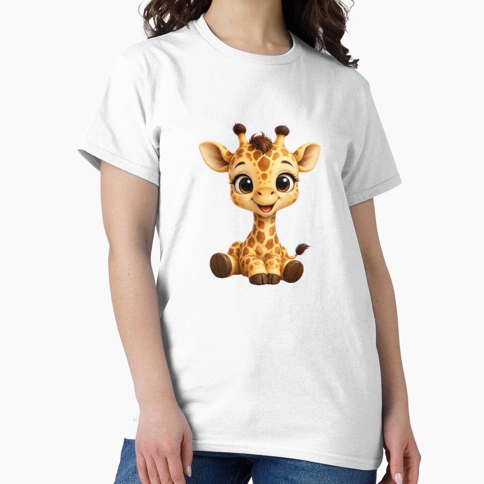 Sitting giraffe by Savnyy