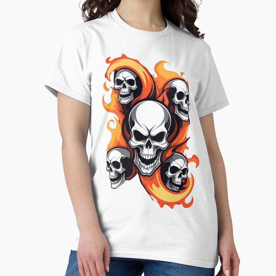 Fiery Skulls by OurGirlGertie