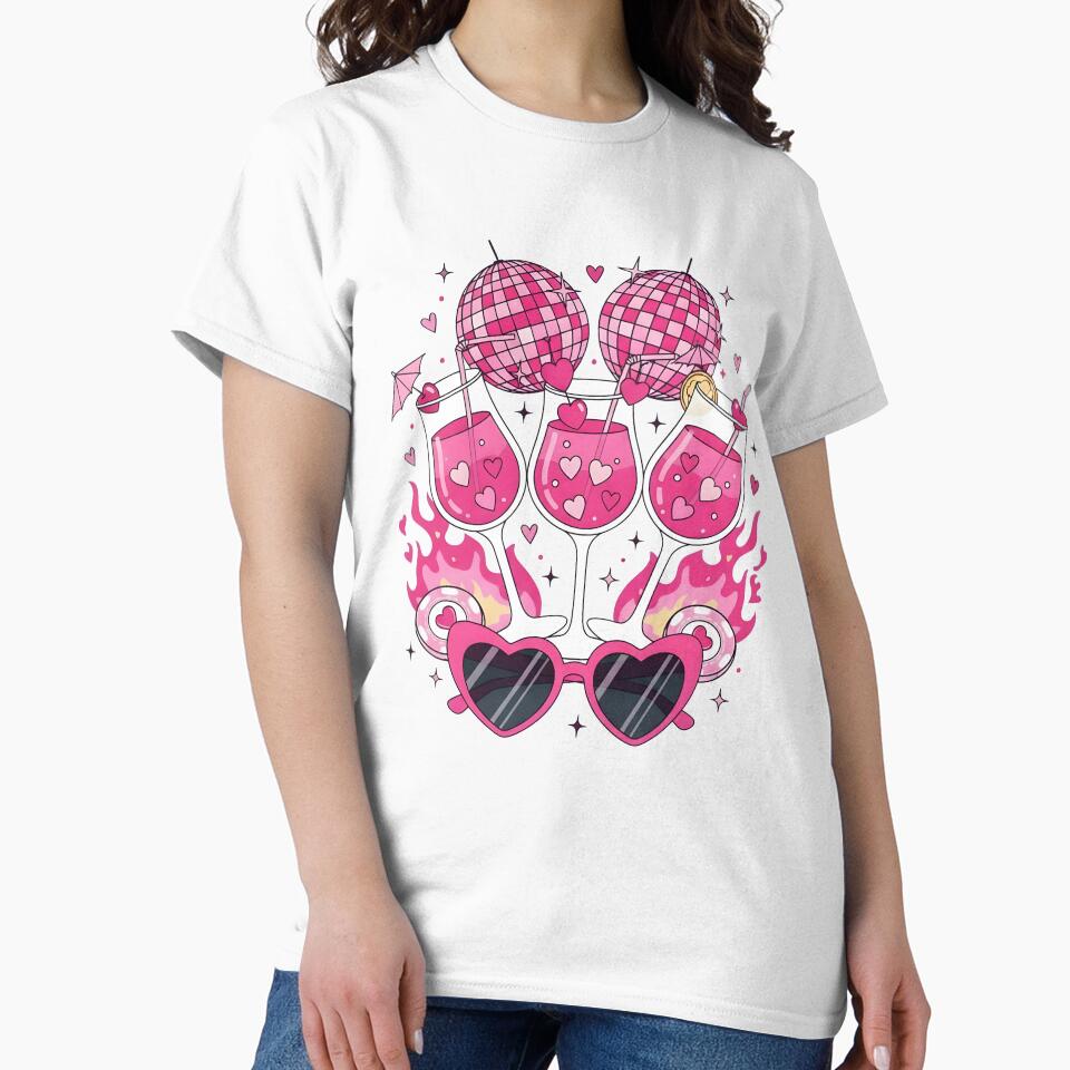 Valentine Disco Ball Valentines Vibes by KroghDs