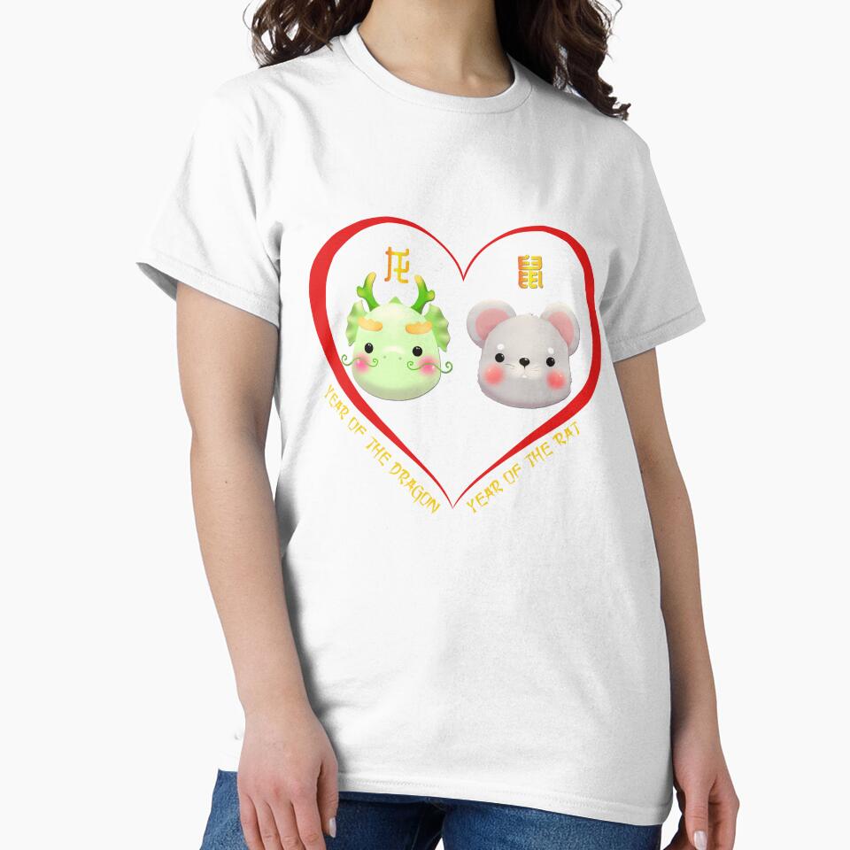 Year Of The Dragon And Year Of The Rat Couples Cute Chinese Zodiac Animals by Karry-Pat