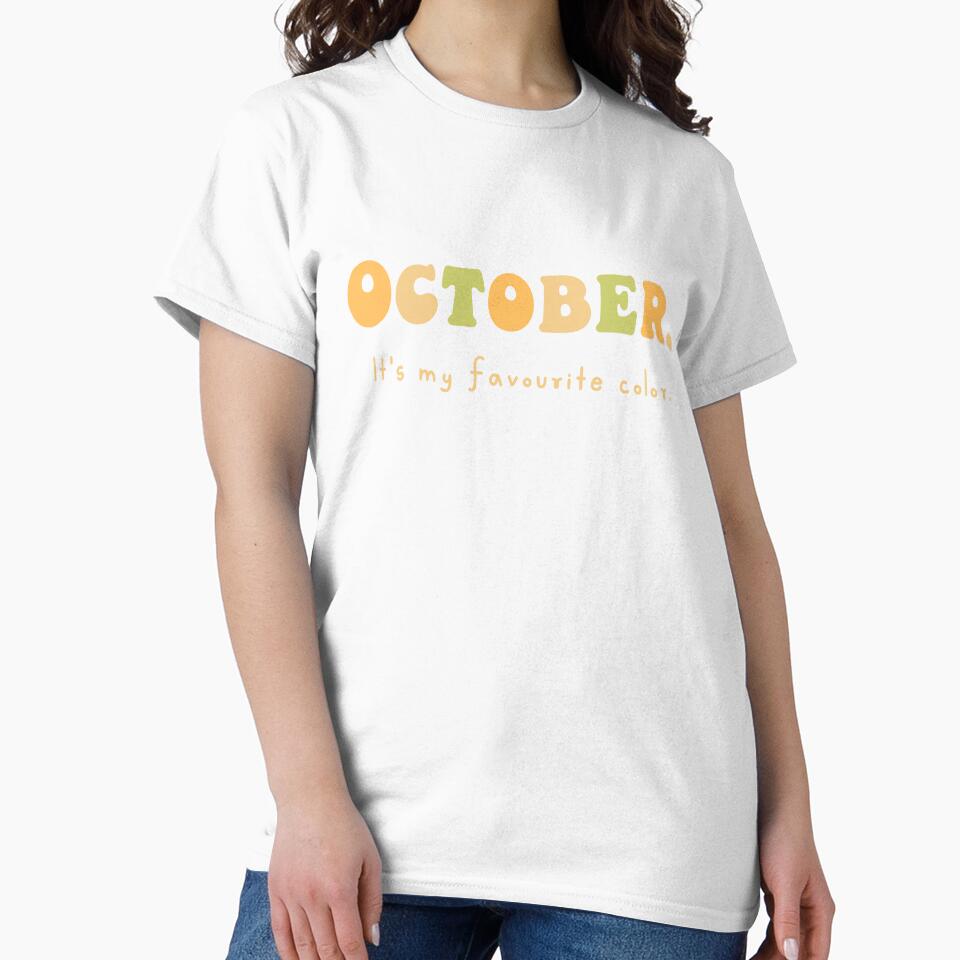 October. Favourite color by WickedBurrow