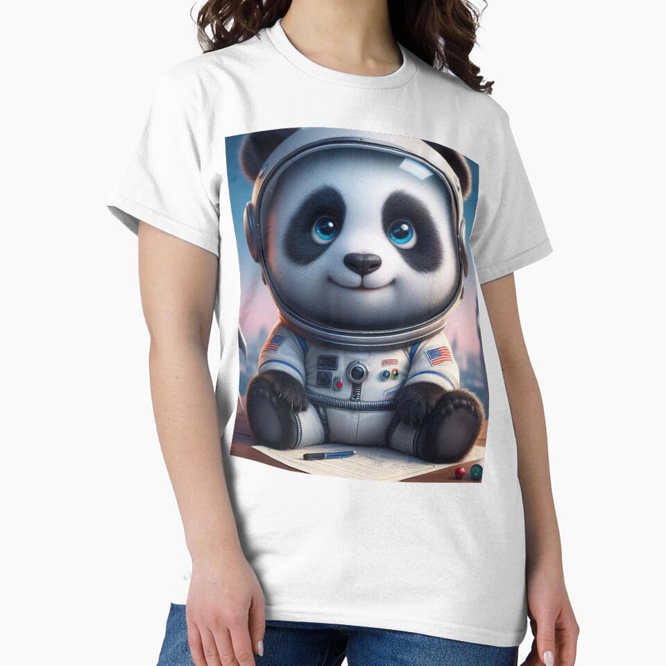 Astronaut Panda 1 by PANDALOVEART