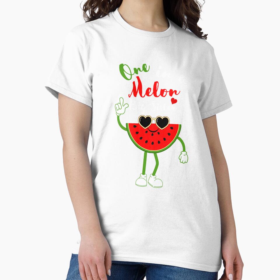 Funny Retro One in a Melon Big Sister by WeirdlyRare