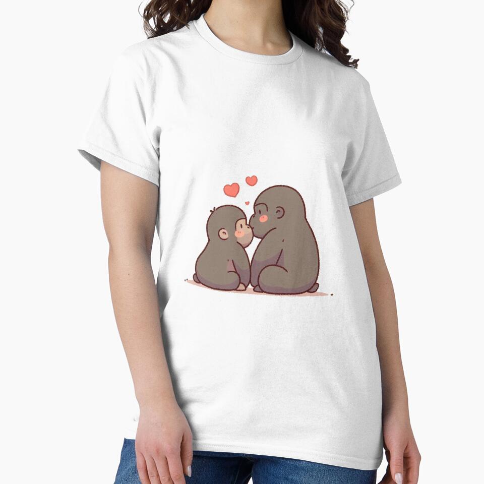 Gorilla Couple Valentine's Day by LemuellTrends