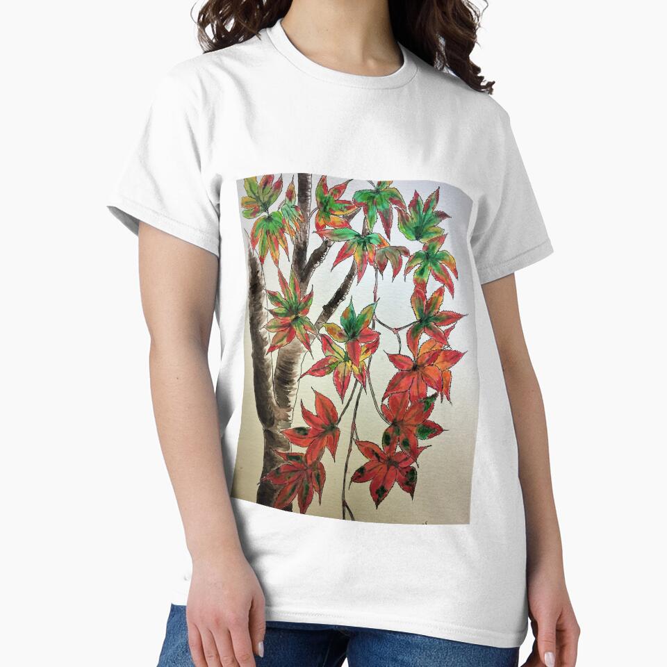 Japanese Maple in Red October by SavitaGilbert
