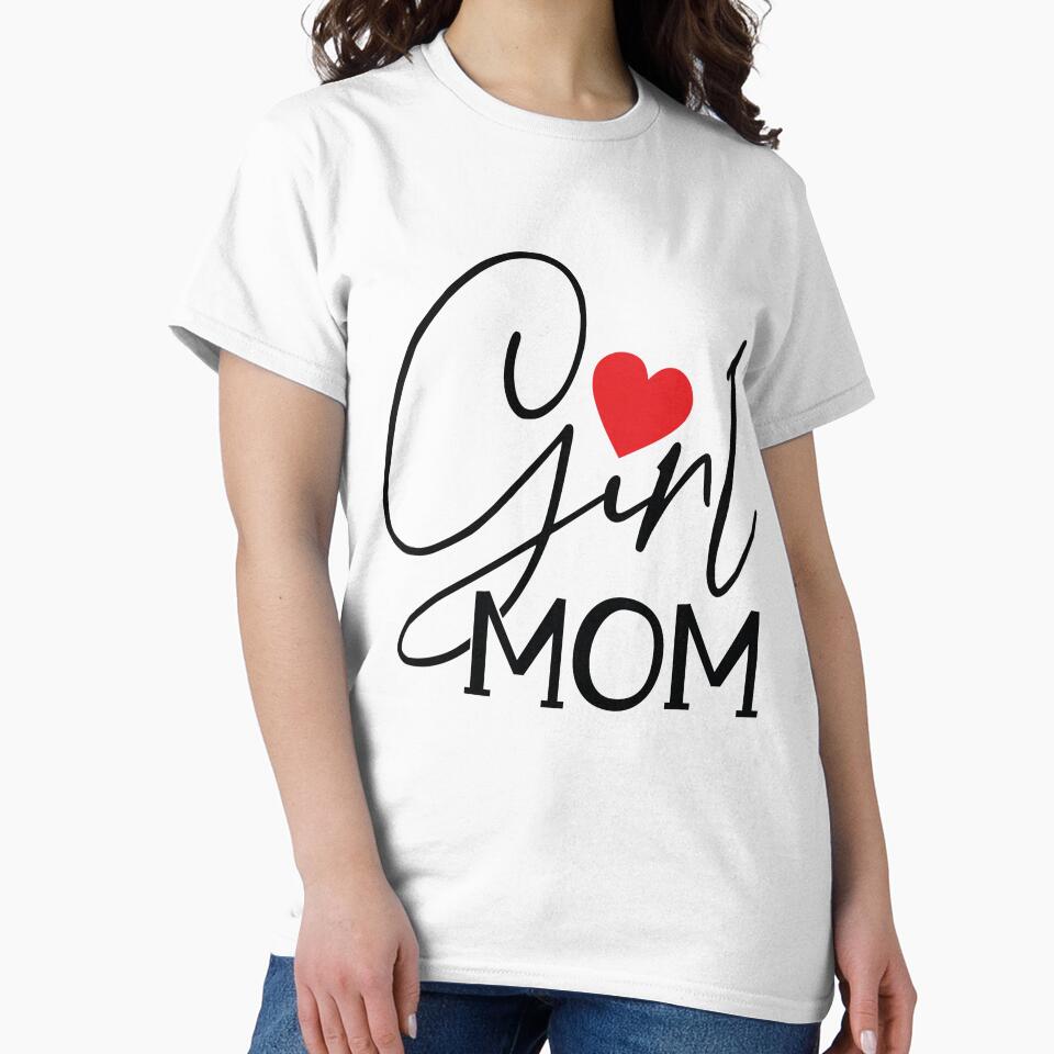 girl mom , mothers day by lapolonaise
