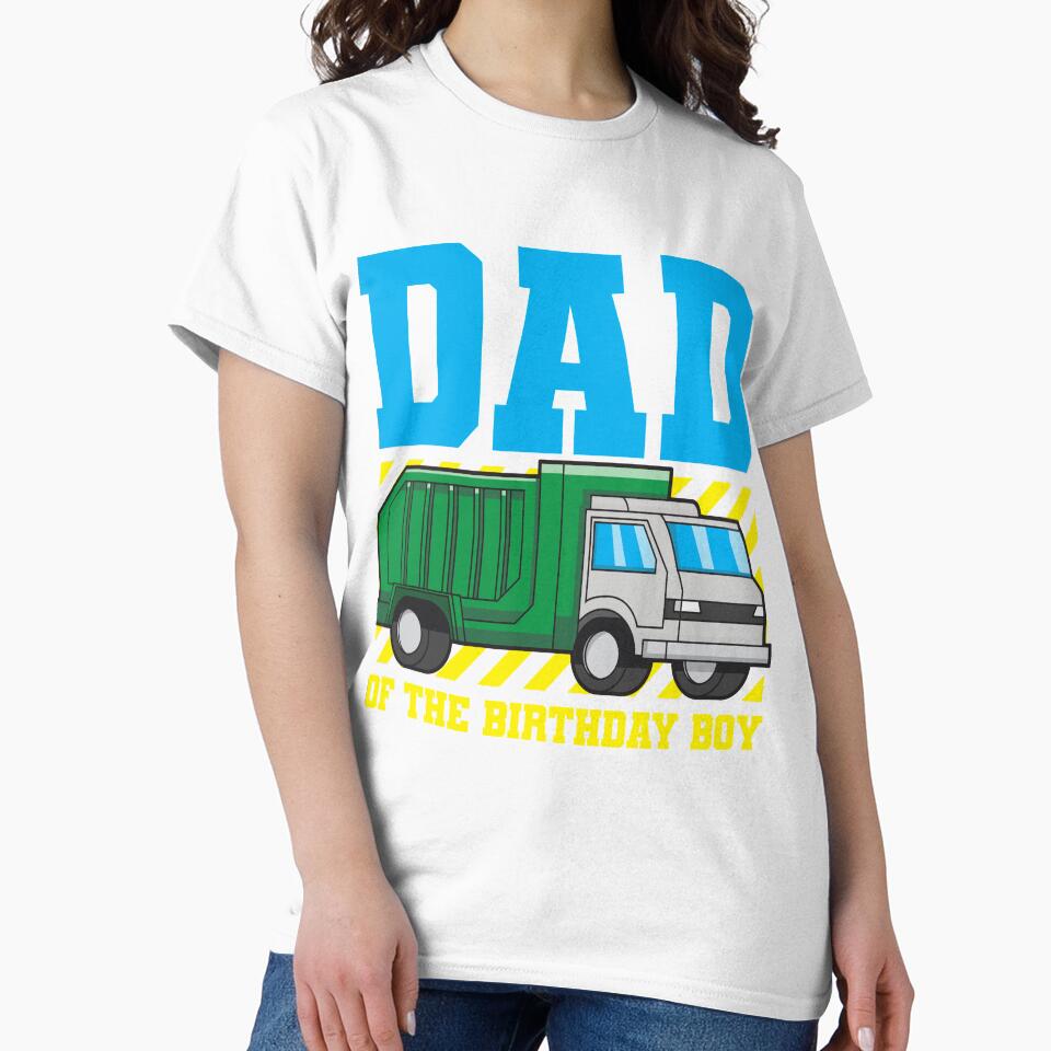 Dad Father Birthday Garbage Truck by CreativeGiftShp