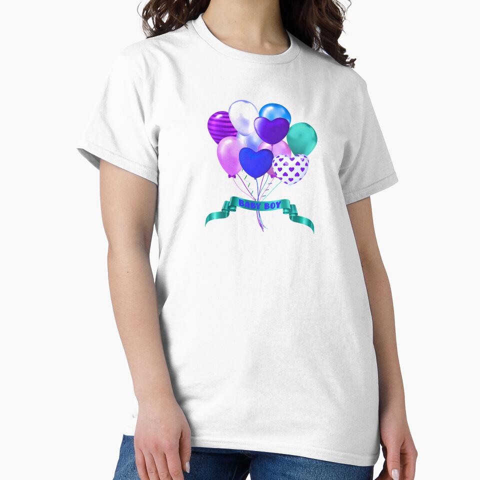 Baby Boy Balloon Bundle (Incl. Maternity & Baby Wear) by PawsitiveMum