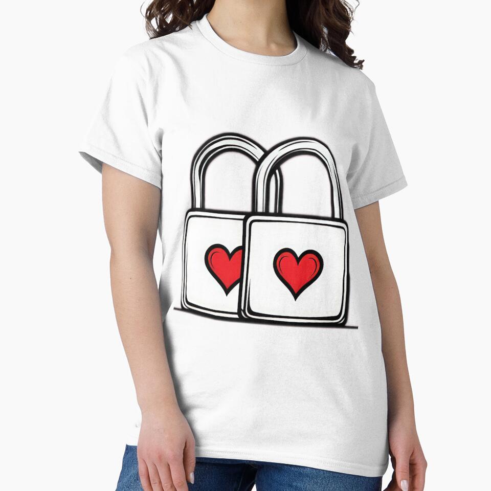 Valentines Day heart padlocks,valentine heart,valentine art,valentine design by Expressions-Sel