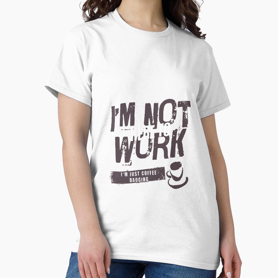 Coffee Badger, Not here to Work by THOUGHTCRIMZ