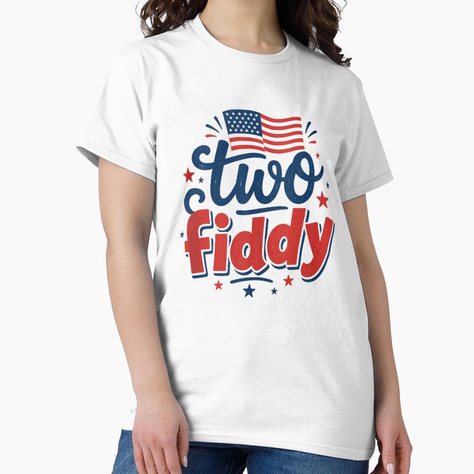 Retro Two Fiddy American Semi-Quincentennial USA Two Hundred Fiftieth Birthday by WilliaMaler