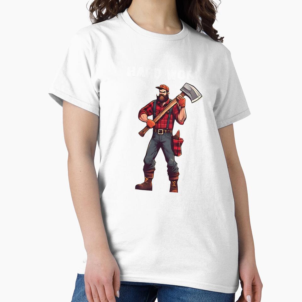 Hard work of a lumberjack by Graphic-Trend