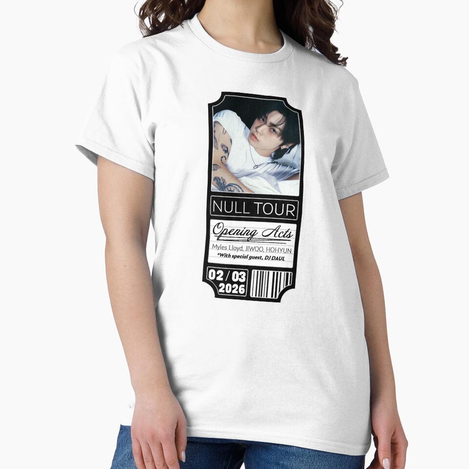 JUNNY Null Tour Ticket Memorabilia by introelegrfx