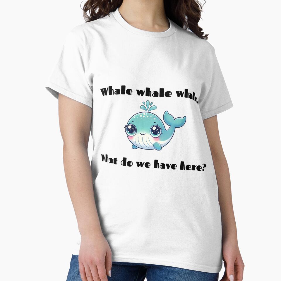 Adorable whale asking a question. by JennyFinns