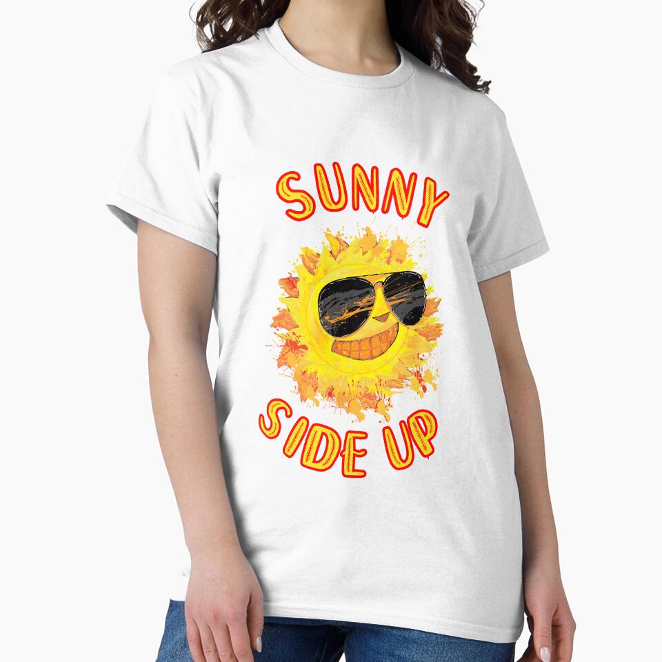 Sunny Side Up Sun with Aviation Glasses by CoreyCore