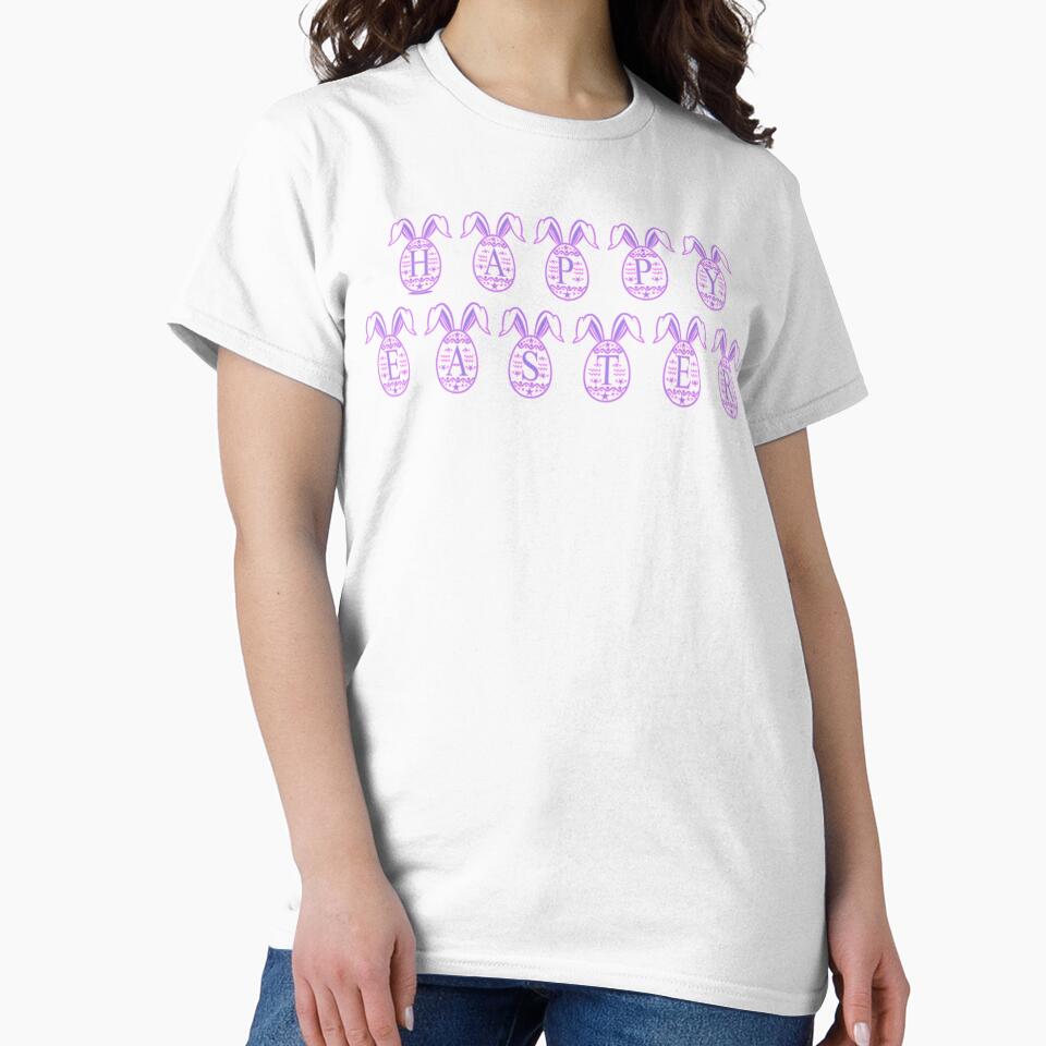 Happy easter purple and pink by yayor