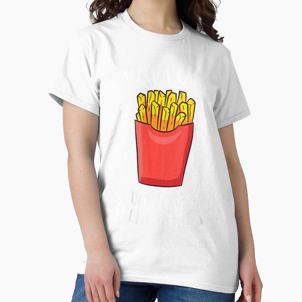 Just a Girl Who Loves French Fries Cute French Fries by Giraud94