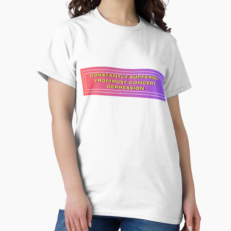 Post Concert Depression GRADIENT PINK TO PURPLE by RexieLovelis