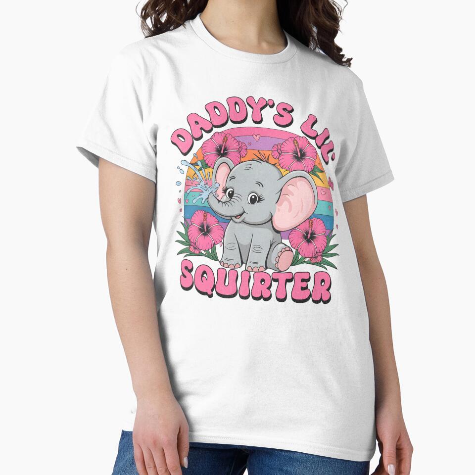 Daddy's Lil Squirter Cute Baby Elephant by BeansterNL