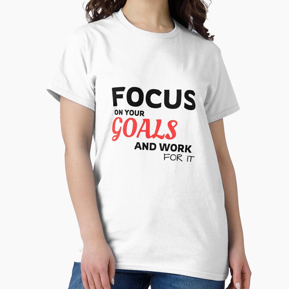 Focus on your goal || motivation quotes by DesignOp866