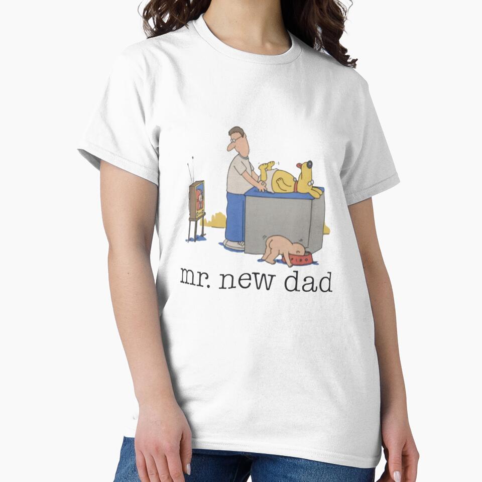 Mr. New Dad Baby Diaper Dog by synergyone1
