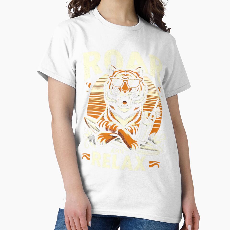 relaxed cool tiger by Dwipo Design