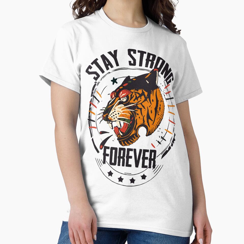 Tiger tattoo stay strong forever by Achille3777