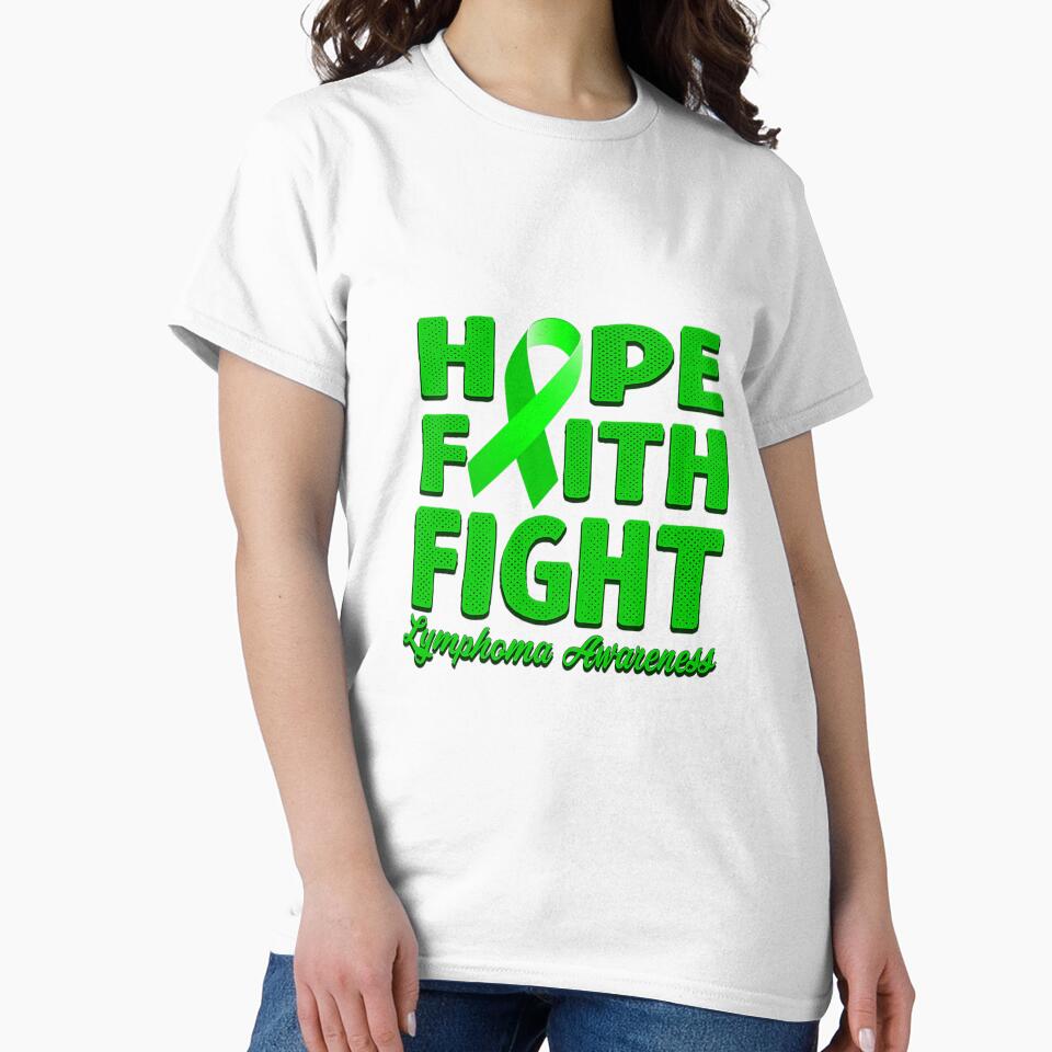 LOVE FAITH FIGHT GREEN RIBBON LYMPHOMA by sobriowslen