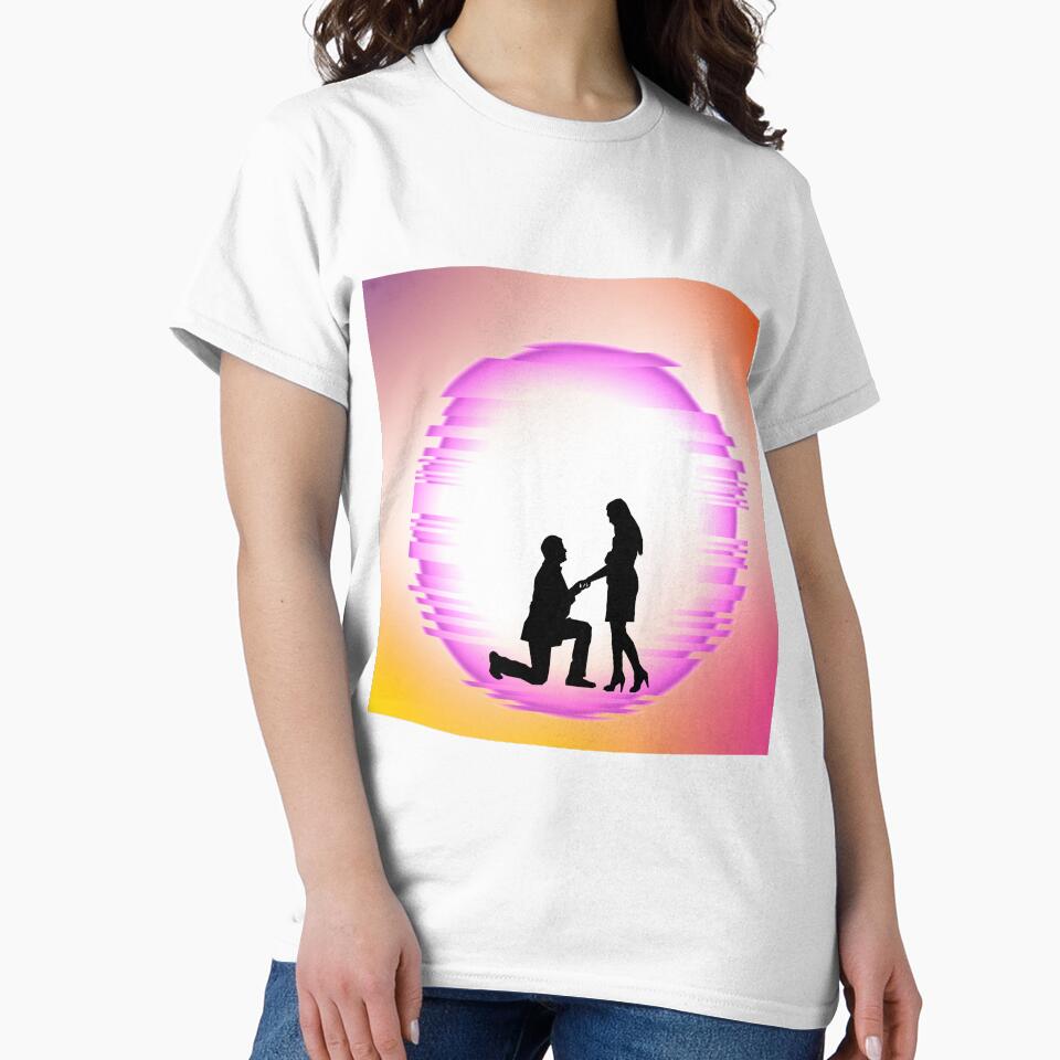 happy love couple proposing each other by Paramita Sen