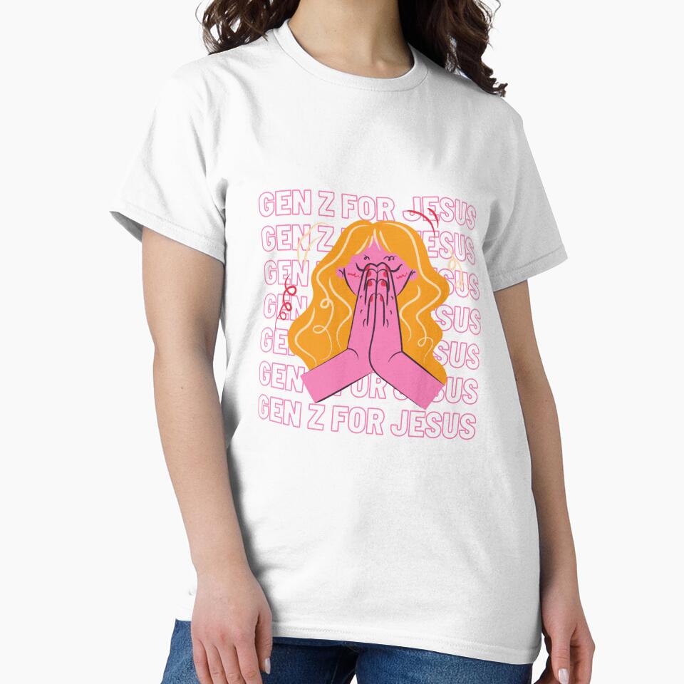 Gen Z For Jesus Girl Christian Aesthetic by The Lord's Love Line