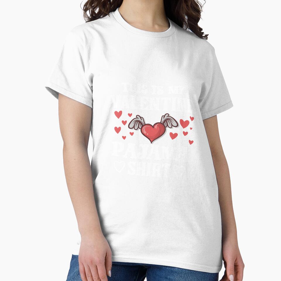 This Is My Valentine Pajama Funny Valentine Gift by mohalaz