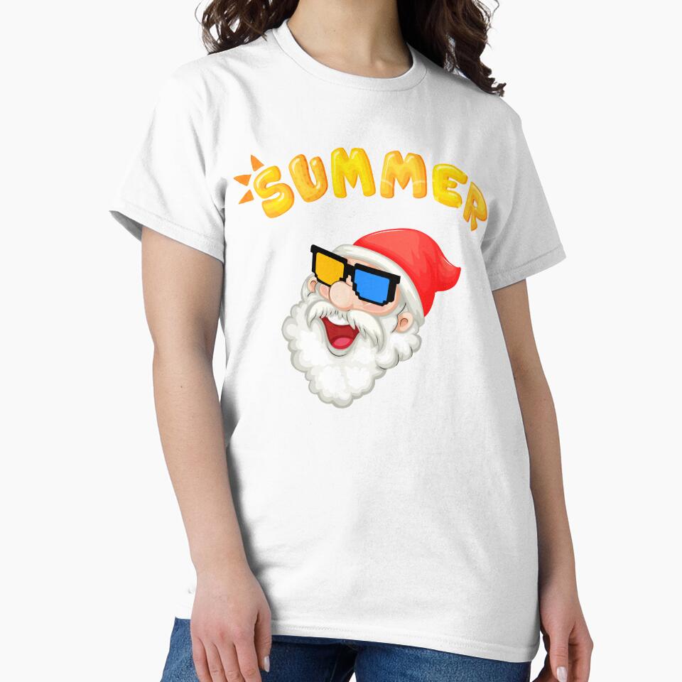Summer Santa Claus - Funny Summer Santa Claus Design Summer Gift by yeknow