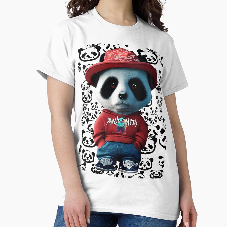 skater panda mafia style by SKAPER