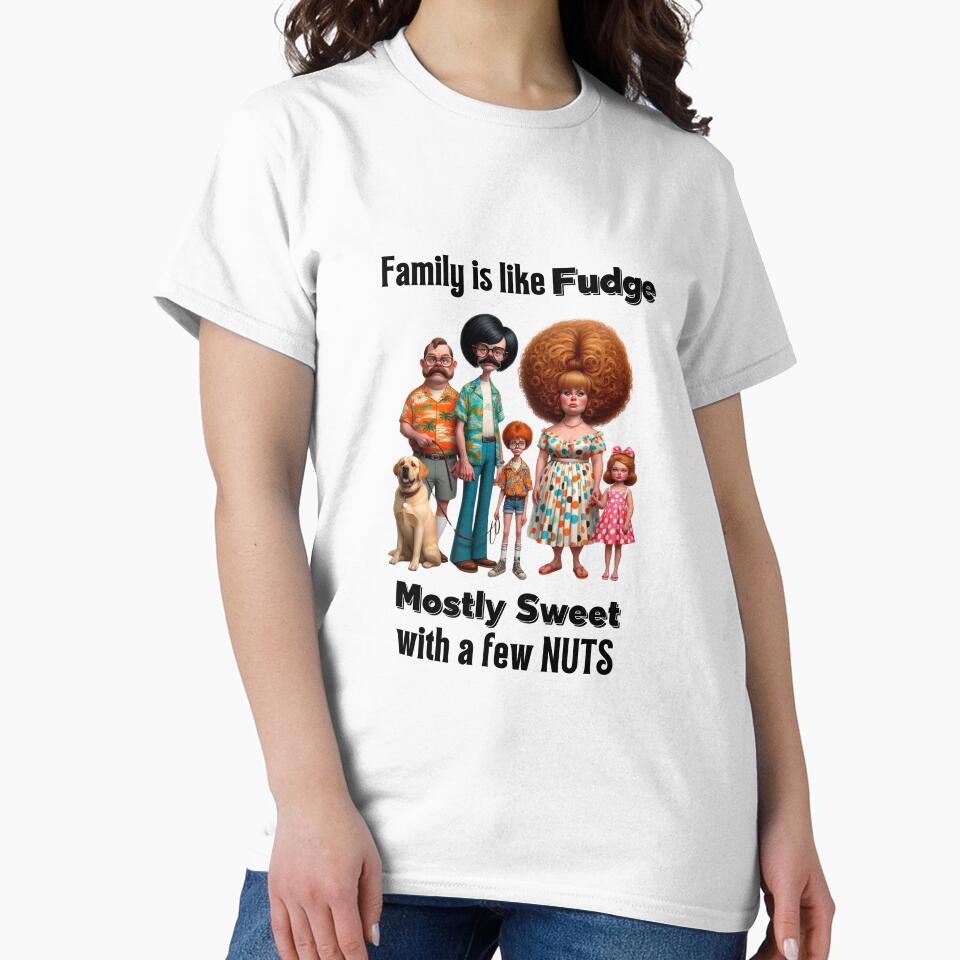 Family is like fudge funny quote by FatBirdie