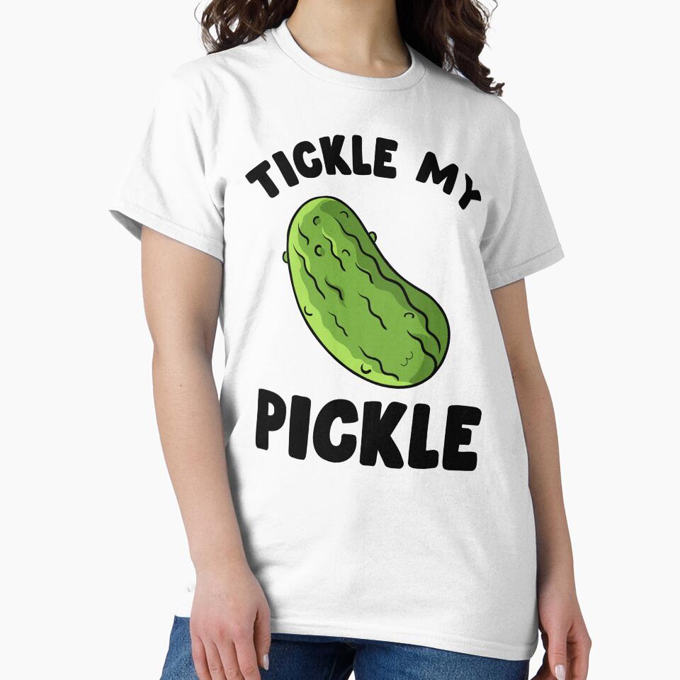 Funny Couple Matching Pickle Designs - Tickle My Pickle Gifts for Men and Women, Perfect for Valentine by GFelizNav