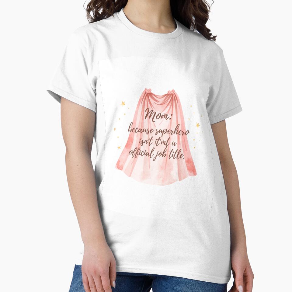 Mom: because superhero isn't an official job title by CozyMomDesign