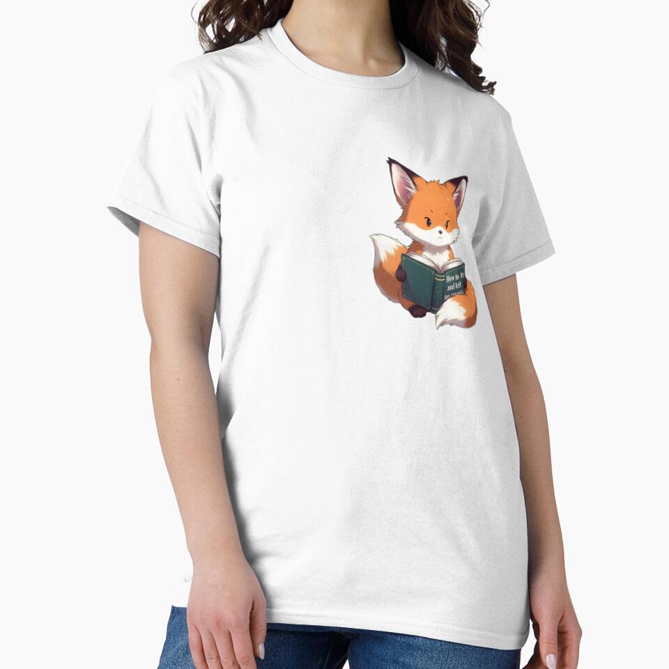 Fox reading a book by FreaksSociety