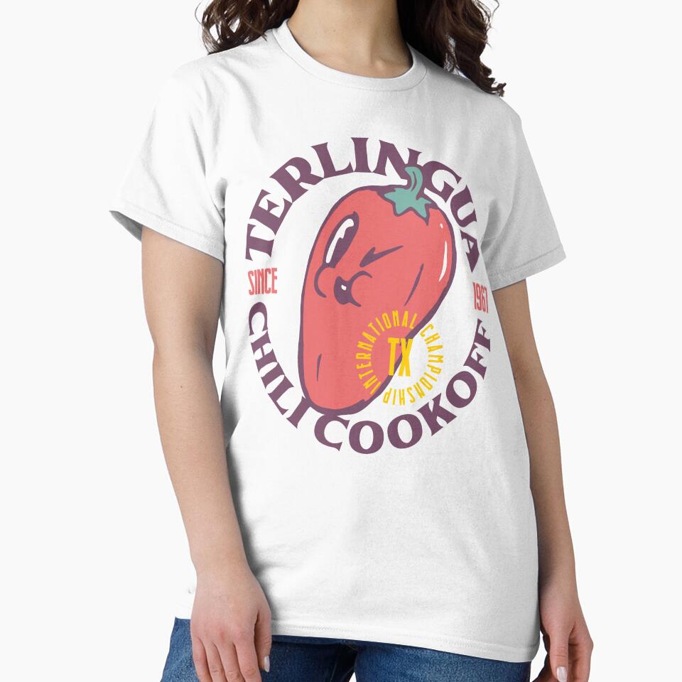 Terlingua Chili Cookoff | Annual Texas Chili International Championship Since 1967 | No Beans Professional Authentic Chili Sauce Beef Summer | Ghost Town by Any Color Designs