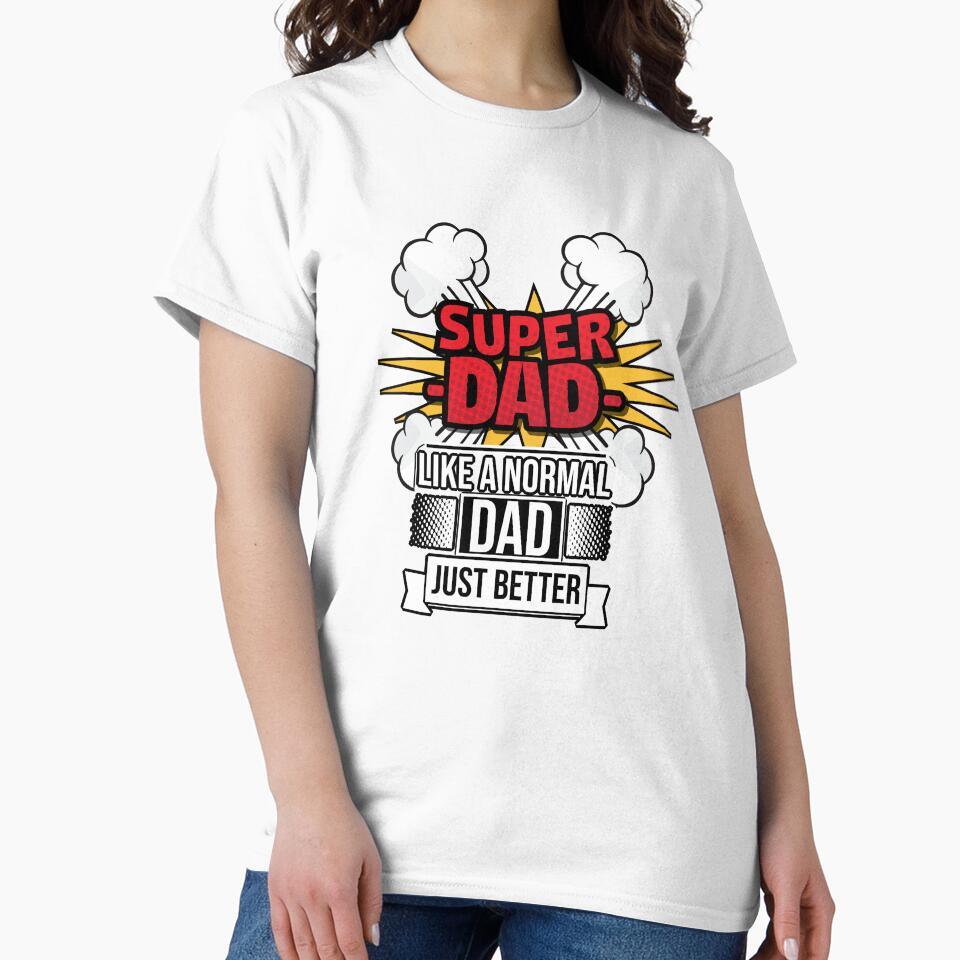 Superdad ! awesome gift by Cutebutfunny
