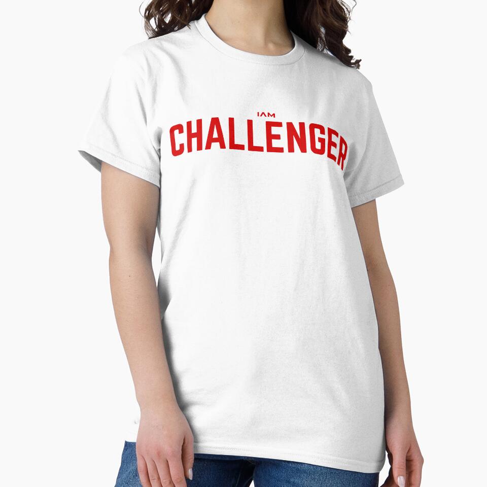 I Am Challenger Challenge Motivational Inspirational Quote by activlifewear