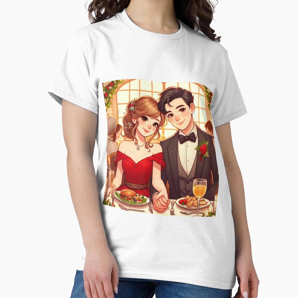 Couple Eating Together in a Restaurant by Mywaymylife