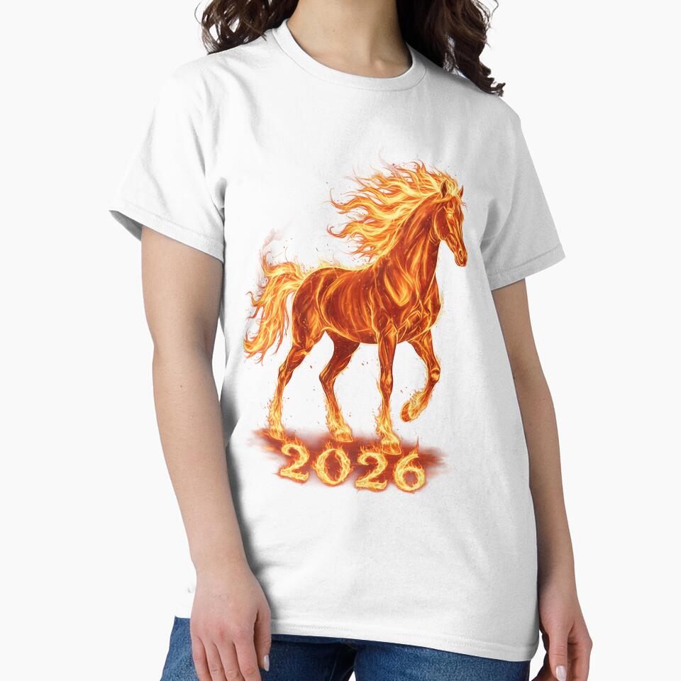 Fire Horse 2026 Zodiac Design by Drevorezkin