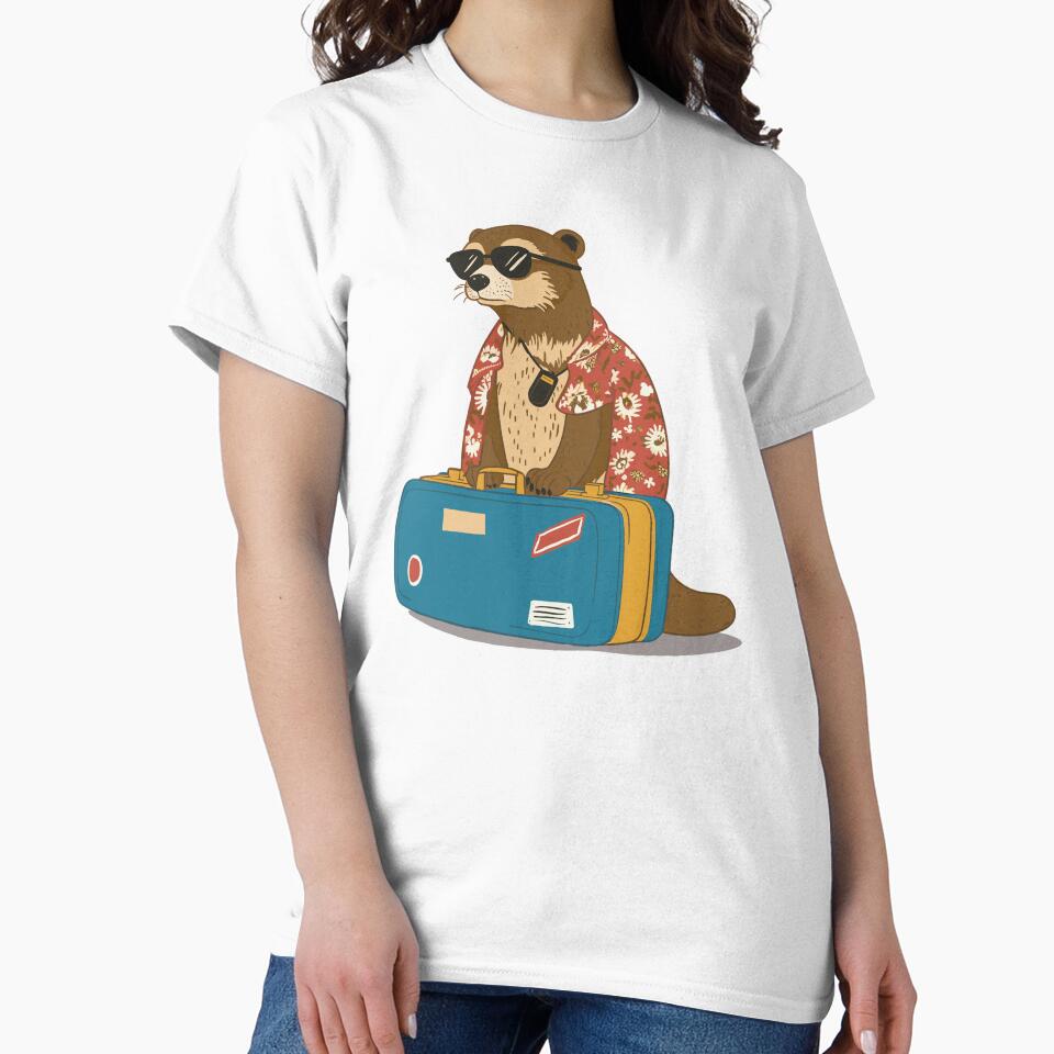 Otter is on vacation by DerSenat