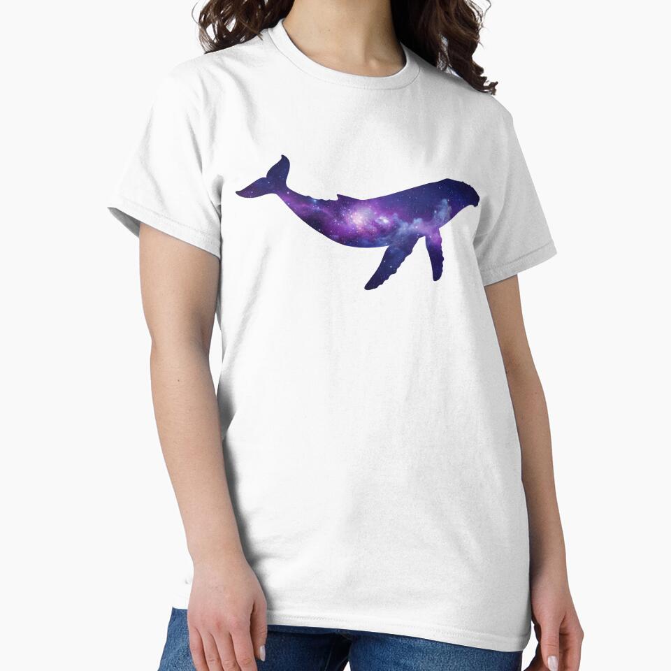 Galactic Breach - Cosmic Whale Silhouette by pattman
