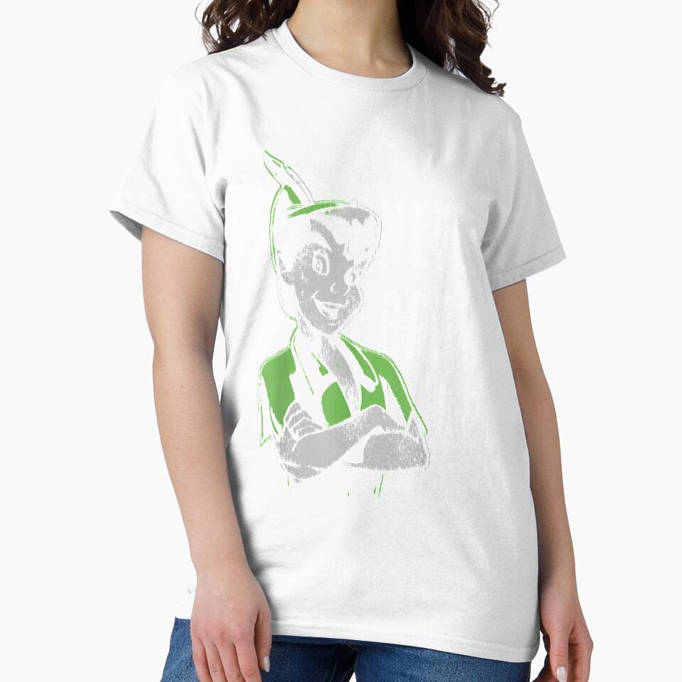 Peter Pan Never Grow Up Vintage Portrait by AidanWater